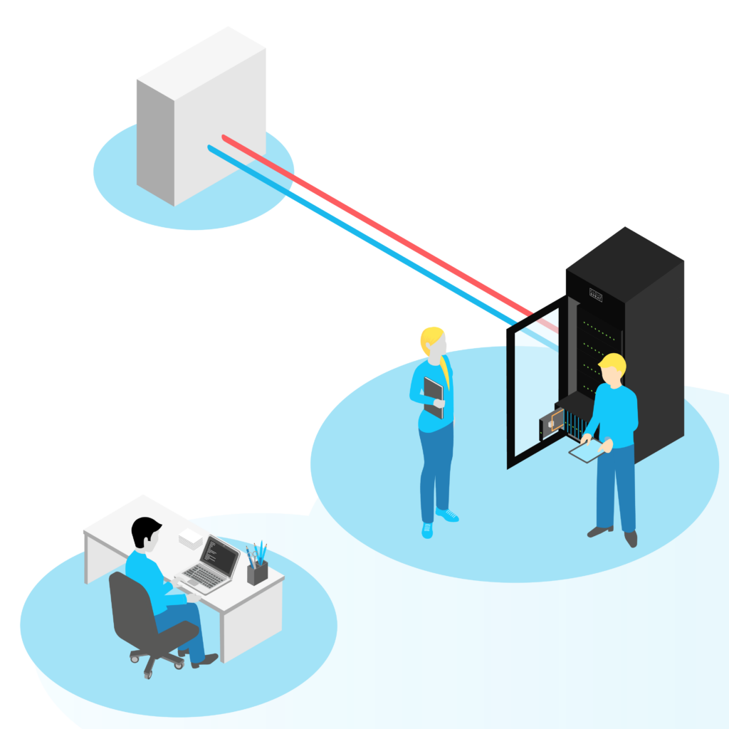 Waste heat recovery and hot water cooling for data centres