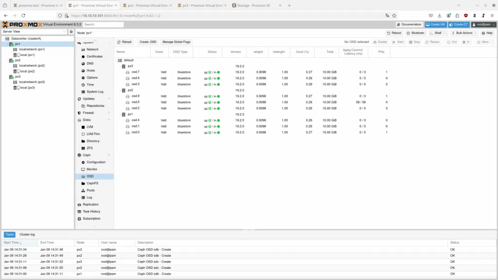 Step-by-step guide to setting up a Proxmox test cluster with high ...