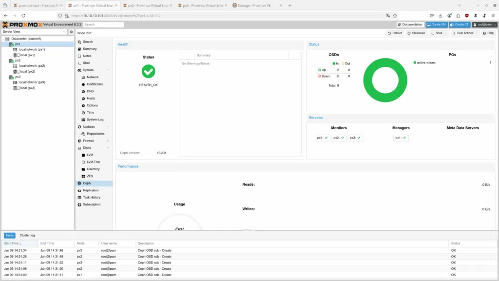 Step-by-step guide to setting up a Proxmox test cluster with high ...