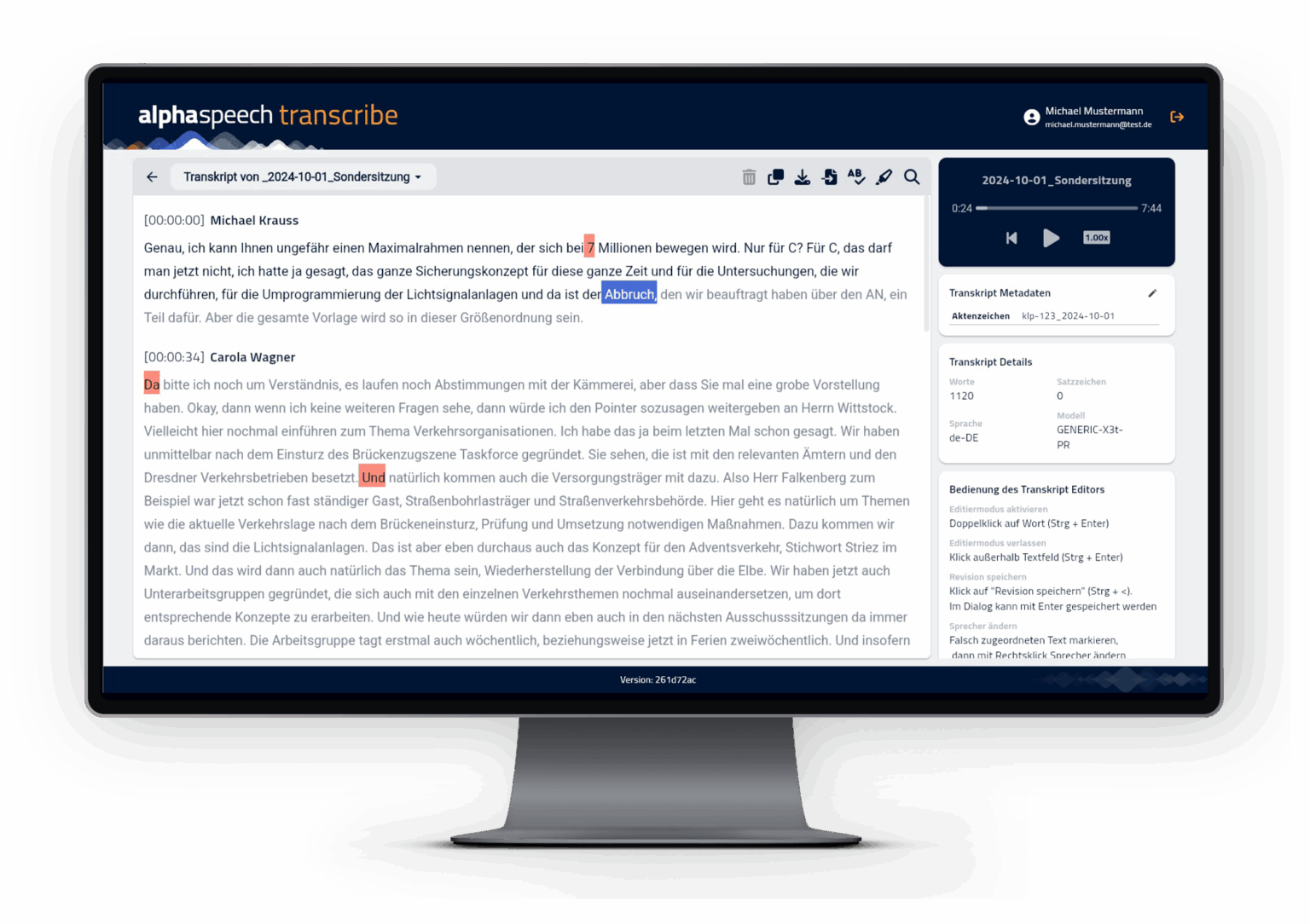 Referenzen | alphaspeech | Sprachtechnologie / KI-gestützte Sprachverarbeitung