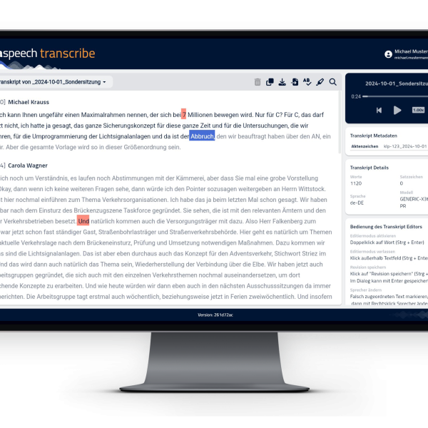 Referenzen | alphaspeech | Sprachtechnologie / KI-gestützte Sprachverarbeitung